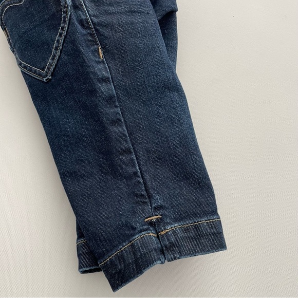 Mini Boden Girls Denim Heart Pocket Bermuda Shorts Capri 4Y - Picture 6 of 6